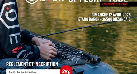 compétition carnassiers en float tube à l’étang Baron